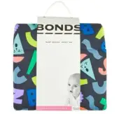 NEW BONDS 91x73cm Baby Reversible Stretchies Playmat Blanket - Bonds Logo Mat