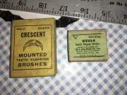 Box’s Crescent Polishing Brushes With 5 Brush & Moyco Sand Paper Disks Unopened