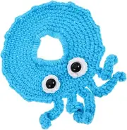 MUSISALY Baby High Chair Toy Charming Crochet Lens Decor Ring Interactive Octopus Shutter Hugger for Camera Lens Accessory Set