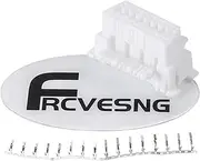 FRCVESNG OBD2 Diagnostic Connector, 16 Pin Female OBDII Adaptor Plug with 16 Pcs Terminal