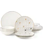 Lenox Trianna White 12pc Dinnerware Set