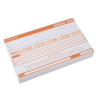 Record Cards- SPRAY TAN