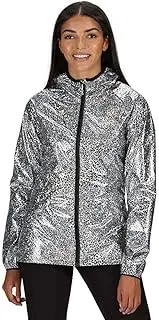 [REGATTA] Womens Turla Waterproof Breathable Lightweight Jacket, Holographanimal, 12