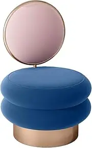 Sofas and Couches Nordic Light Luxury Dressing Stool Simple Makeup Chair Manicure Chair Home Living Room Bedroom Backrest Sofa Chair for Living Room Corner Chair Bedroom Salon Office (Color : B)