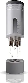 Savul Shine Scalp Oil Applicator, Essential for Hair Root Growth,Comb Bottle, Massager - Graduated 10ml Scale for Head Care