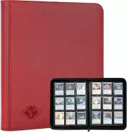 Trading Card Binder 9-Pocket, TCG Binder Fit for MTG Yugioh Card Album Book 432