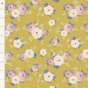 Patchwork Quilting Fabric Tilda Sunday Brunch Pernille Yellow 50x55cm FQ