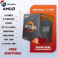 在飛比找蝦皮購物優惠-全新 AMD Ryzen 3 4100 盒全新 4 核 3.