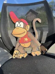 Handmade Diddy Kong Wood Cut