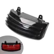 LED Tri-Bar Rear Tail Fender Tip Light w/o Harness Smoke Fit Harley Street Glide