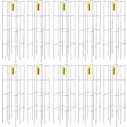 Tomato Cages Plant Support Cages 10 Packs Square Steel 3.8 FT for Garden