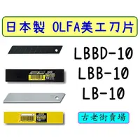 在飛比找蝦皮購物優惠-日本OLFA大型美工刀替換刀片 LB-10/LBB-10/L