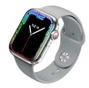 SmartWatch 8 Max All Weather Retina Display | Blood Oxygen Monitoring | Bluetooth Call | Wireless Charging Silver