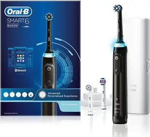 -=德國歐樂B=- Oral-B 德國製 充電式 Smart 6000 3D電動牙刷 機身同Gneius 系列 歐規