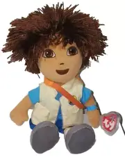 Ty Beanie Buddy DIEGO (Nick Jr. - Go Diego Go) 12" MWMTs Plush Stuffed Toy