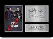 HWC Trading A4 Craig Charles Chris Barrie Robert Llewellyn Danny John-Jules Red Dwarf Gifts Printed Signed Autograph Picture for TV Show Fans