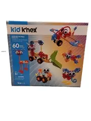 KID K’NEX – Oodles of Pals Building Set – 116 Pieces - 60 Builds - Knex