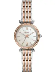 [Fossil] Carlie Two-Tone Stainless Steel Analog Watch ES4649