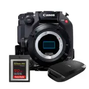 Canon C300 Mark III Body & 512GB CFExpress Card & Reader Compact Cinema EOS Camera