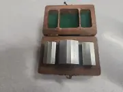 Illinois Tool Works Pitch 3 P.A. 20° Degree Vintage Gear Tooth Measuring Blocks