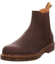 Dr. Martens Unisex Ambassador CHELSEA Dark Brown NAPPA LEATHER 2976 YS Core