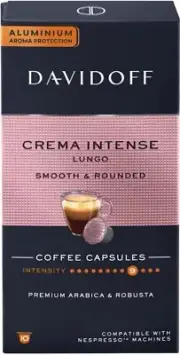 Davidoff CREMA INTENSE Coffee Pods Nespresso - 10 Capsules