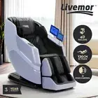 Livemor 4D Massage Chair Electric Recliner 135CM SL-track Full Body Massager