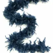 Turkey Chandelle Feather Boa 65 gram - Teal