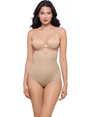 [Miraclesuit Shapewear] Tummy Tuck High-Waist Shaping Brief in Nude