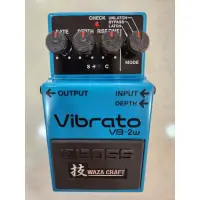 在飛比找蝦皮購物優惠-BOSS VB-2w Vibrato Waza Craft 