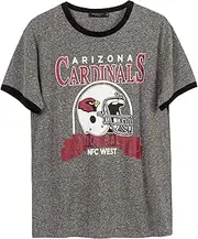 Junk Food Clothing Arizona Carindals Backyard Ringer Tee