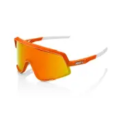 100 Percent Eyewear GLENDALE - Soft Tact Neon Orange - HiPER Red Mirror