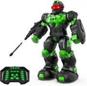 STEMTRON Robot Toys for Kids, Programmable Remote Control Robot with Intellig...