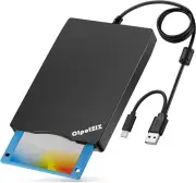 CIpotZIZ Floppy Disk Reader USB C External 3.5 inch 1.44 MB Floppy Disc Reader