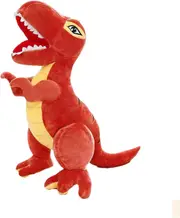 Sztxj Stuffed Dinosaur, Animal Dinosaur Plush Toy Simulation Dinosaur Tyrannosaurus Plush Doll Toy for Girl Boy Kids Party Gift (Red, 30cm)