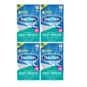 DenTek Complete Clean Easy Reach Floss Picks 75 ct. (Pack of 4)