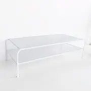 Desk Organizer Bracket for Elevated Computer Monitor - Wrought Iron