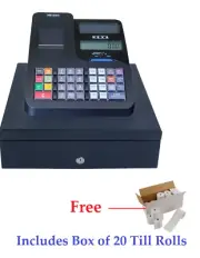Nexa NE-200 Compact Cash Register (Includes a FULL box of Rolls!!) Great Value