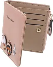 [DEARMAMY] Animal Print Mini Wallet Multifunctional Coin Purse 12 Card Slots Fashion Wallet for Women