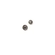 PILGRIM STUD EARRINGS ROSE GOLD PLATED STAINLESS STEEL RHINESTONE