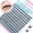 Calphdair Natural Lash Clusters with Bottom Lashes DIY Wispy Cluster Eyelash Ext