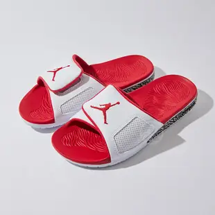 Nike Jordan Hydro III Retro 男 白紅 運動 休閒 涼拖鞋 854556-116