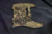 Telecaster pickguard, tooled custom made" Viking " laced