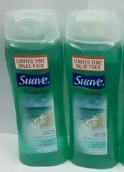 Suave Naturals ocean breeze refreshing body wash 18 oz /532 ml ( PACK OF 2 )