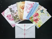 Set of 6 American Heart Association Greeting Cards & Envelopes 4¾"x6½" (New)