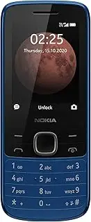 [Nokia] 225 4G Dual-SIM 64MB Factory Unlocked 4G Cellphone (Blue) - International Version