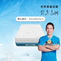 在飛比找momo購物網優惠-【MR. LIVING居家先生】涼感減壓記憶床墊 單人加大-