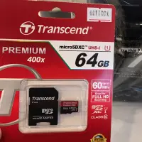 在飛比找蝦皮購物優惠-Transcend 創見 64G 記憶卡 GOPRO