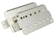 Humbucker Nickel Silver 49.2mm pole spacing SHORT LEG baseplates 2 pack