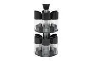 13pc Wiltshire Refillable 100ml Herb & Spice Spinning Carousel Jar Set